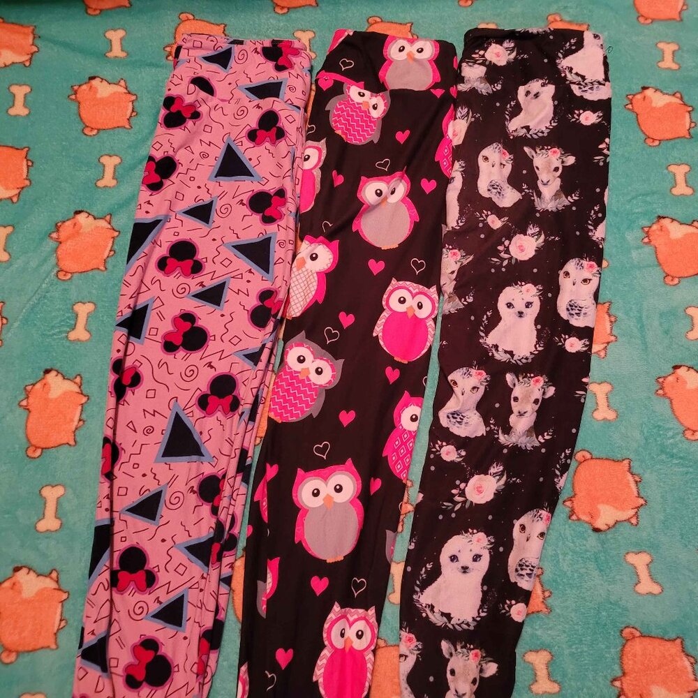 Girly Leggings LulaRoe